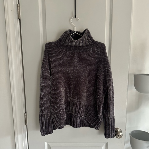 Cynthia Rowley Chenille Mockneck Sweater - Picture 1 of 9